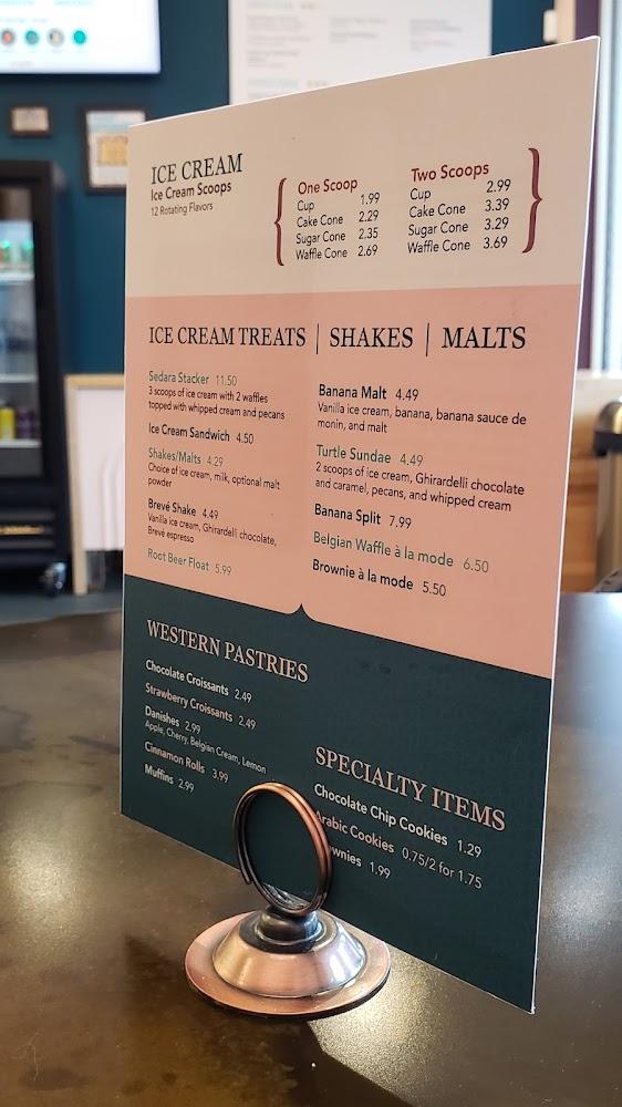 Sedara Sweets & Ice Cream Menu image 4